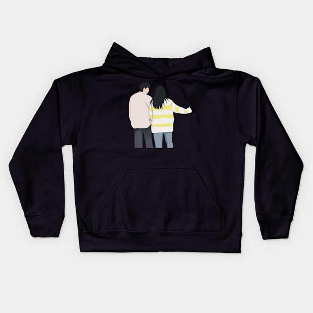 Happiness Drama Kids Hoodie by ayshatazin